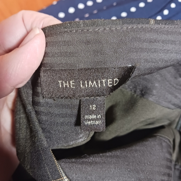 The Limited Green Plaid Pencil Skirt Size 12 - Picture 5 of 7